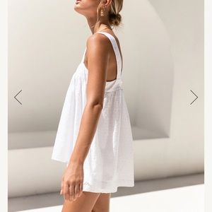 Piyama Suzie sleep set - white Swiss dot